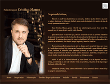 Tablet Screenshot of cristian-manea.ro